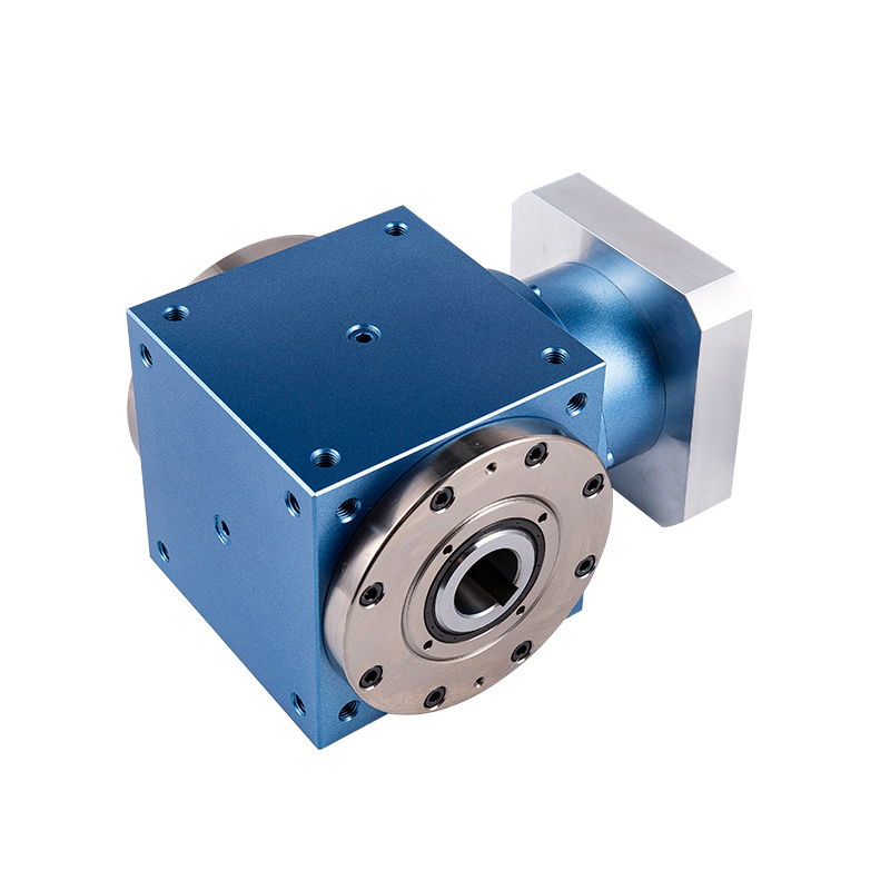 Commutatore a ingranaggi conici a spirale serie TD-CR con uscita ad albero cavo Commutatore a ingranaggi conici a spirale serie TD-CR con uscita ad albero cavo